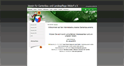Desktop Screenshot of garten-altdorf.de